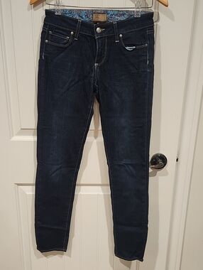 PAIGE Dark Indigo Skinny Jeans